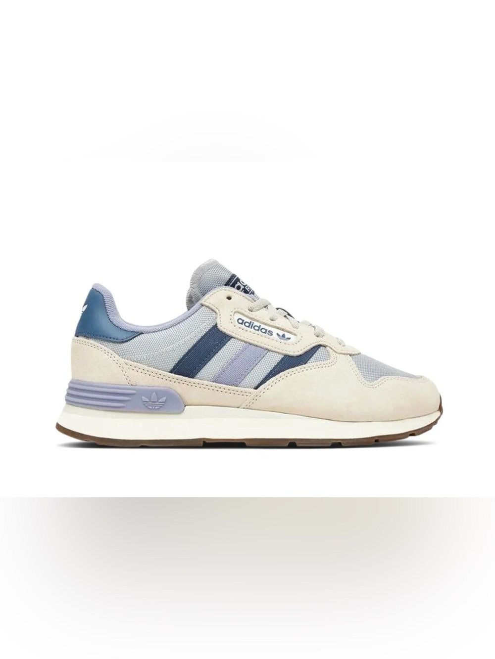 adidas Men's Treziod 2 Cream and Blue Sneakers
